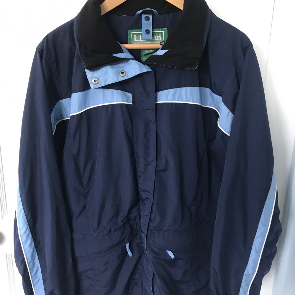 LL Bean CONVERTIBLE Jacket with Removable Fleece Lining